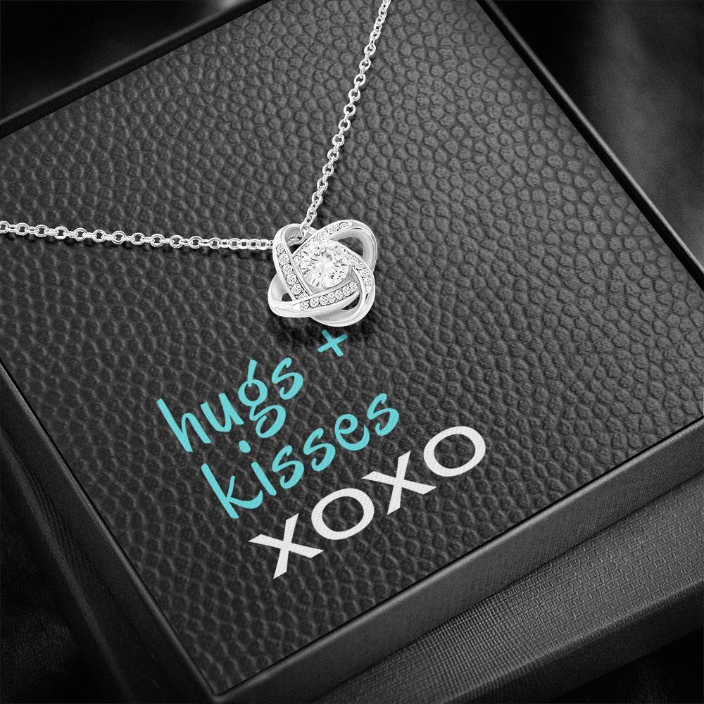 Love Knot with Message Card (Hugs + Kisses) | ACES INFINITY