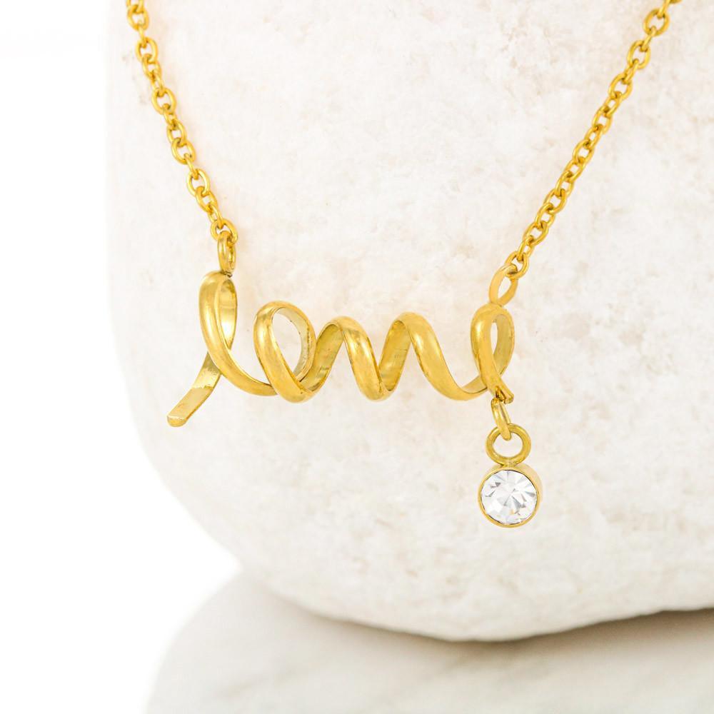 Love Necklace with Message Card (You Took My Heart Away) | 