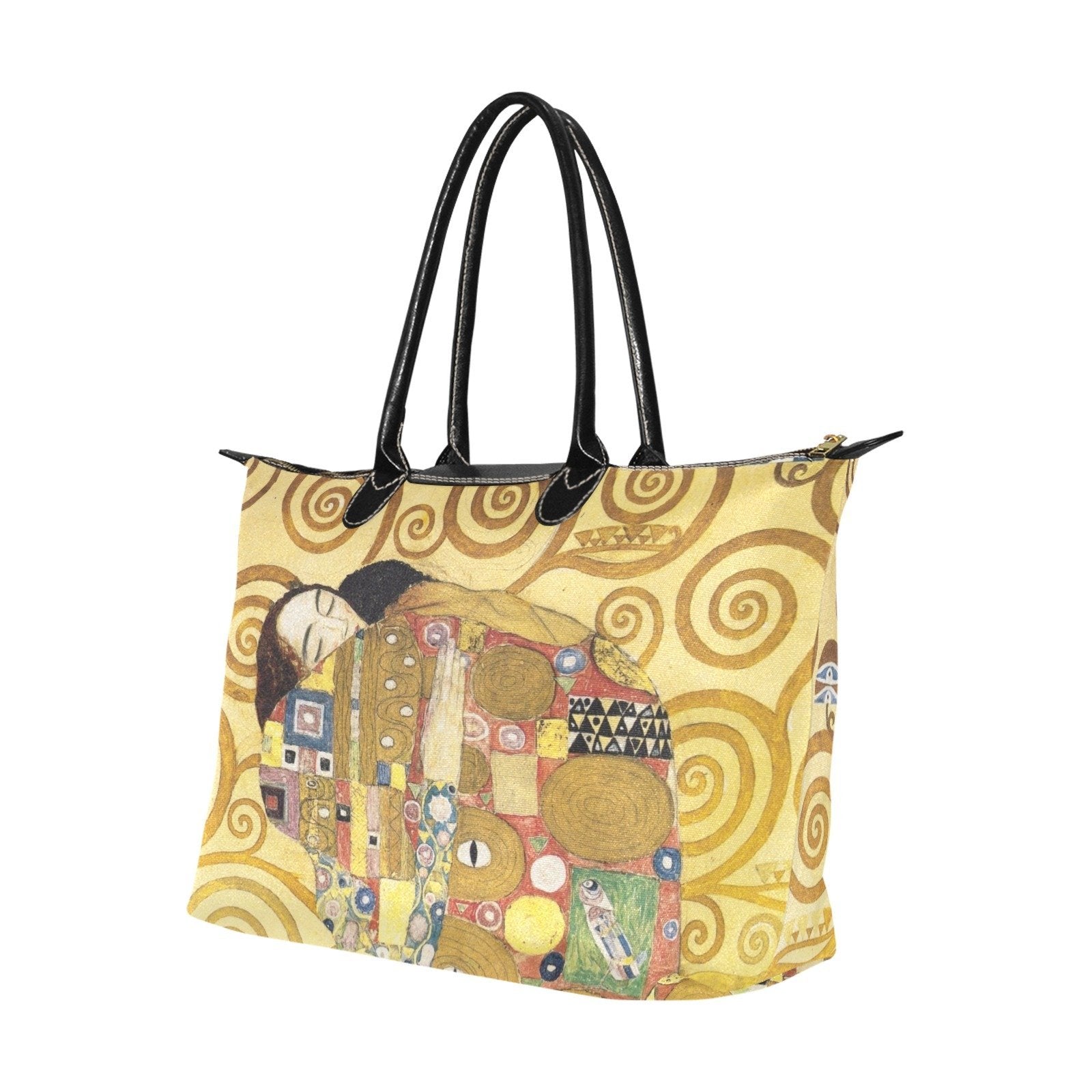 Nylon Tote-Vintage Art Gustav Klimt: The Embrace | ACES
