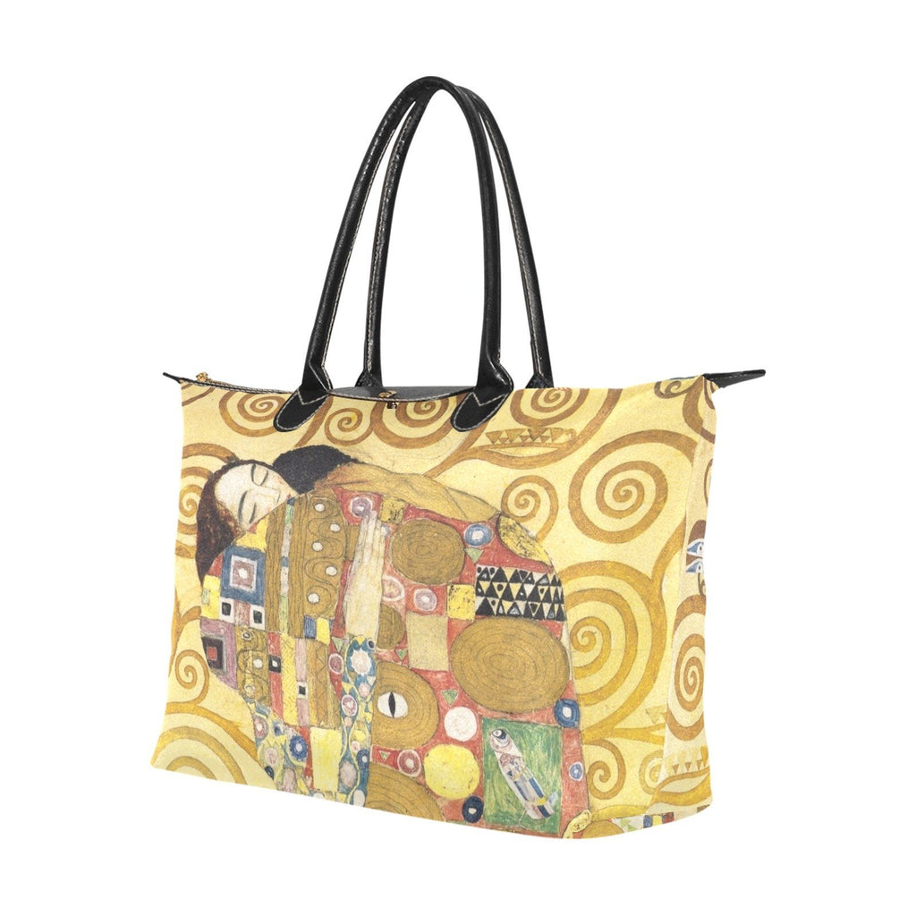 Nylon Tote-Vintage Art Gustav Klimt: The Embrace | ACES