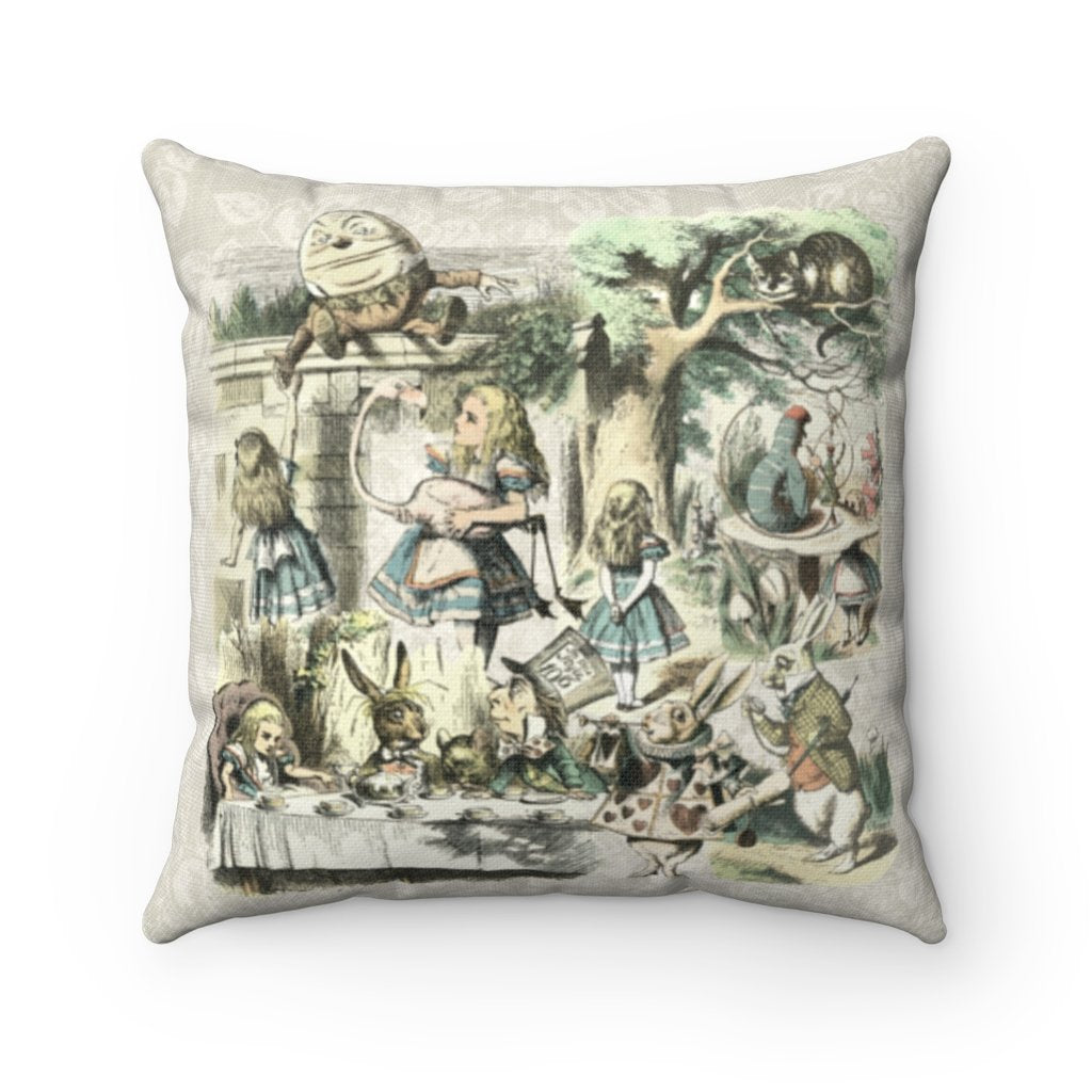 Pillow Cover-Alice in Wonderland Gifts 101 Vintage Series