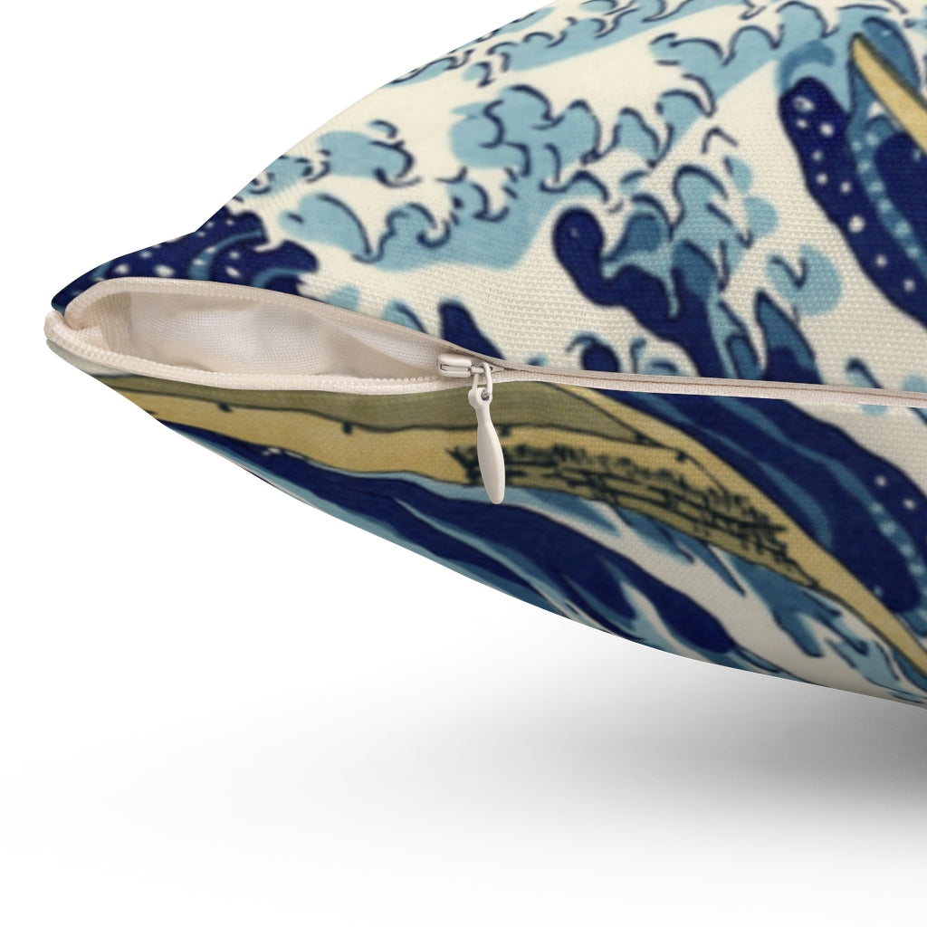 Pillow Cover-Katsushika Hokusai: The Great Wave off Kanagawa