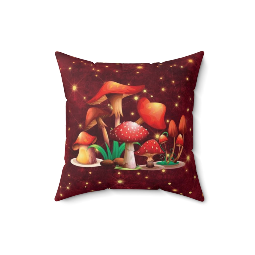 Pillow Cover - Mushroom #101 Galaxy | Birthday Gifts Gift