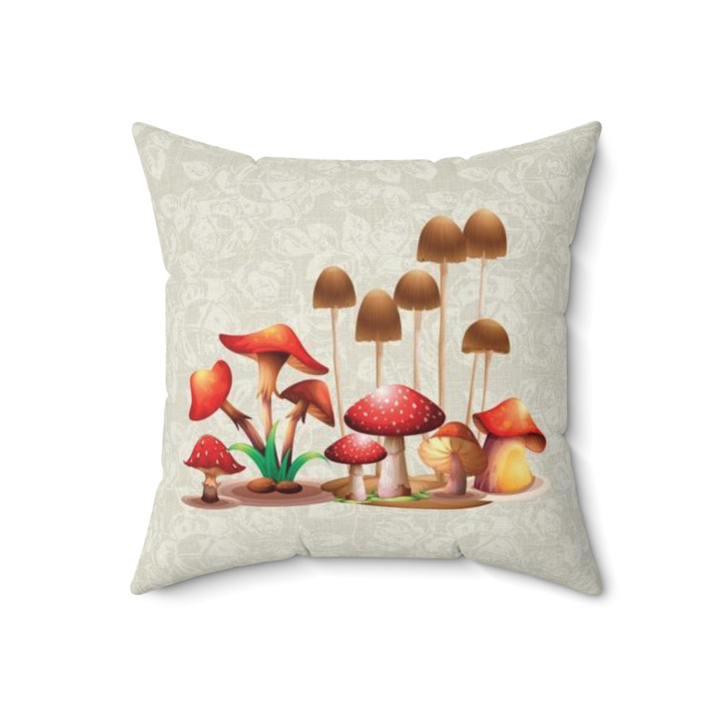 Pillow Cover - Mushroom #102 Vintage | Birthday Gifts Gift