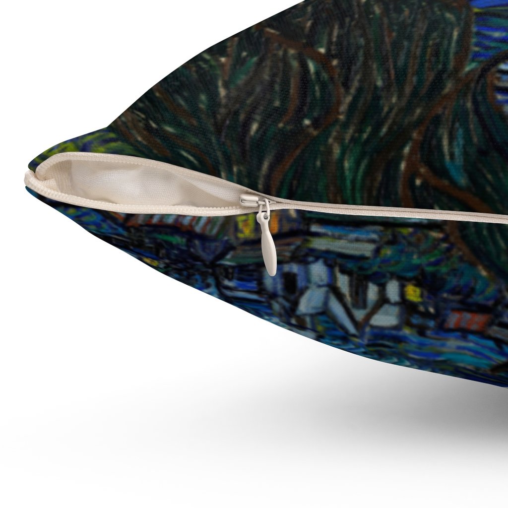 Pillow Cover-Vincent van Gogh: The Starry Night Vintage Art