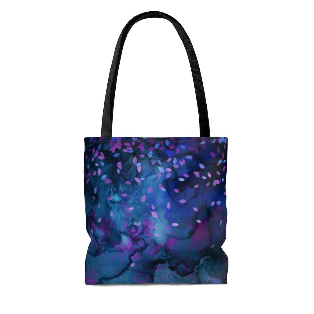 Premium Polyester Tote Bag - Abstract Art #101 | Small 