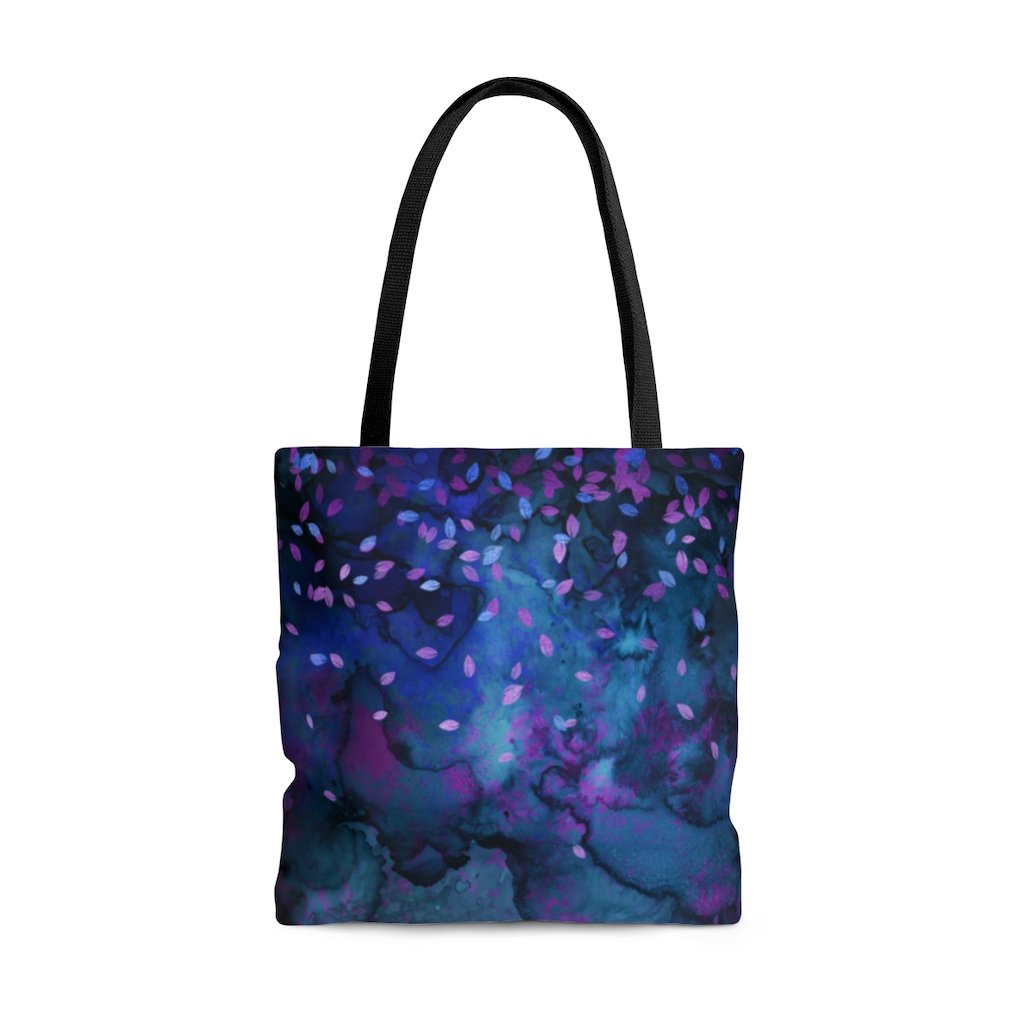 Premium Polyester Tote Bag - Abstract Art #101 | Small 