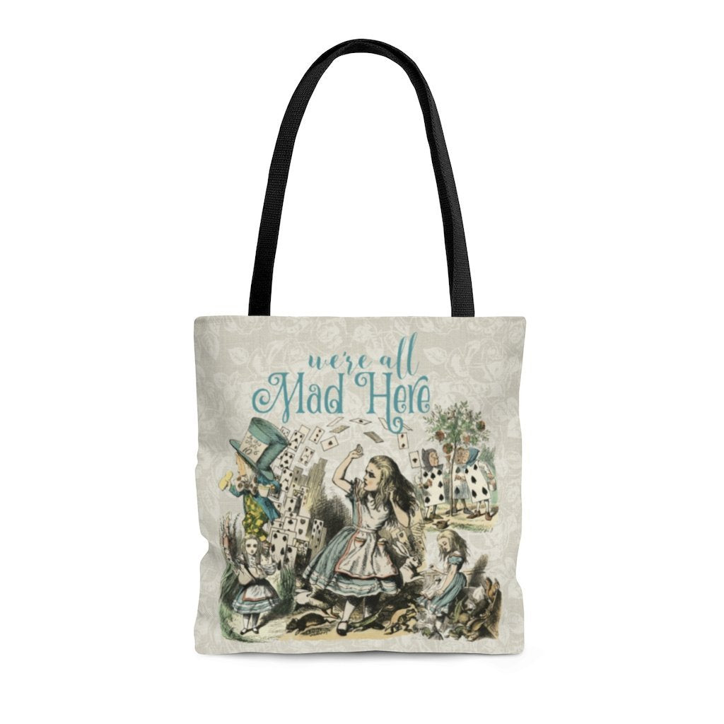 Premium Polyester Tote Bag - Alice in Wonderland Gifts #103 