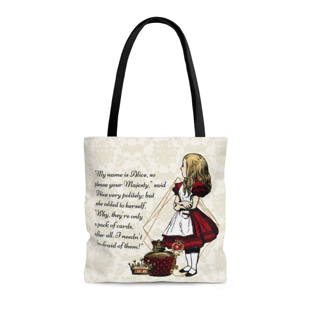 Premium Polyester Tote Bag - Alice in Wonderland Gifts #31 