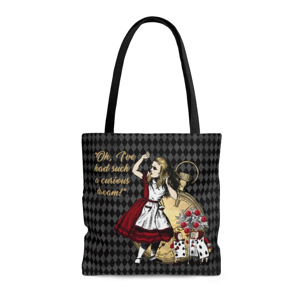 Premium Polyester Tote Bag - Alice in Wonderland Gifts #32 
