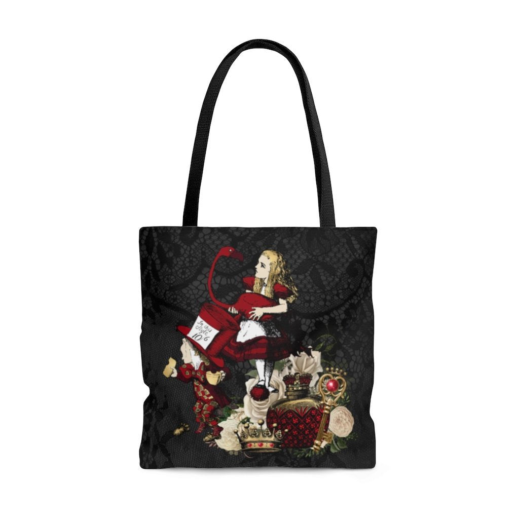 Premium Polyester Tote Bag - Alice in Wonderland Gifts #34 