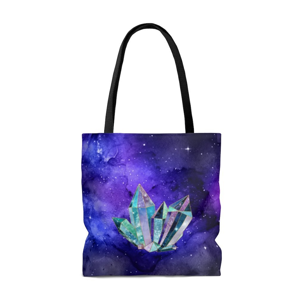 Premium Polyester Tote Bag - Crystal Art #101 |Small Medium 
