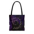 Premium Polyester Tote Bag - Galaxy #100 Swirl Stars | Small