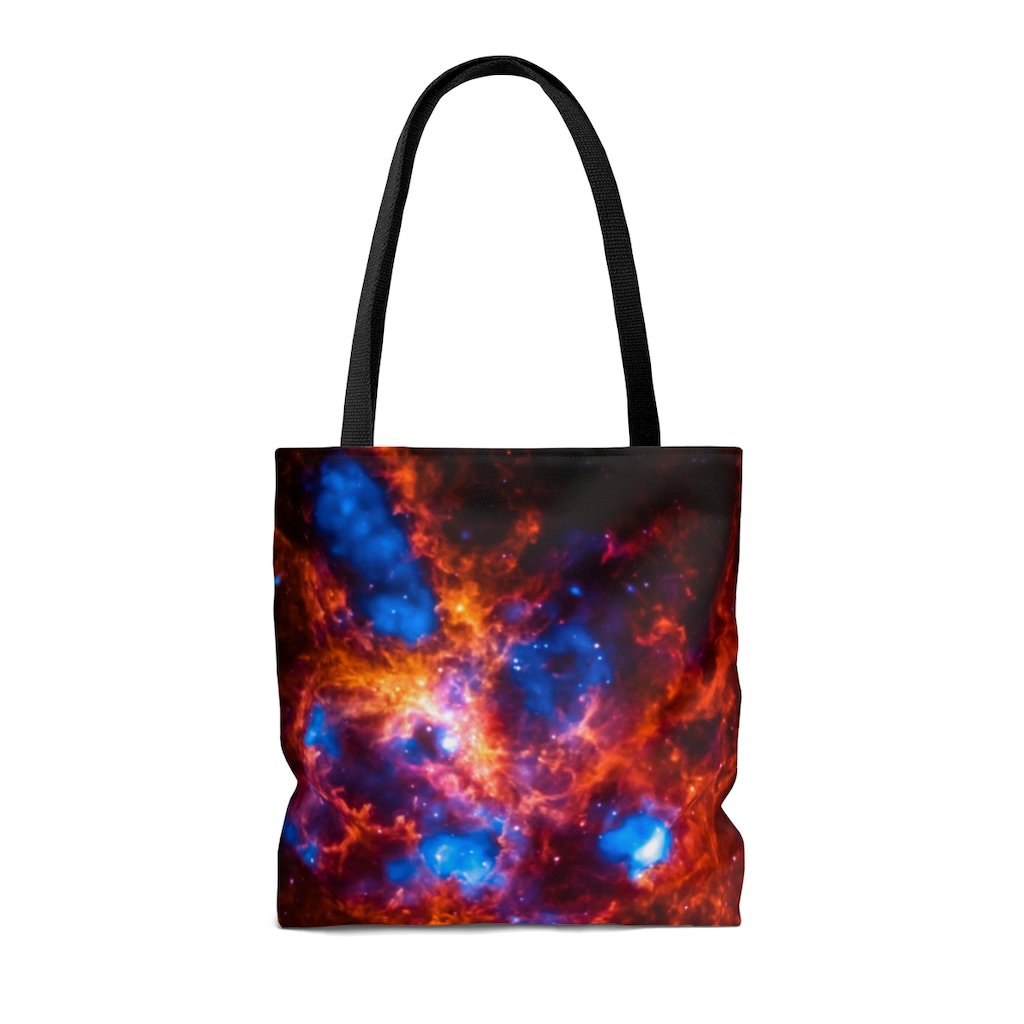 Premium Polyester Tote Bag - Galaxy Image #102 Nebula | 