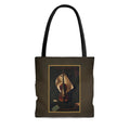 Premium Polyester Tote Bag - Vintage Art #202 Violin | Artsy