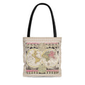 Premium Polyester Tote Bag - Vintage Art #501 Vintage World 