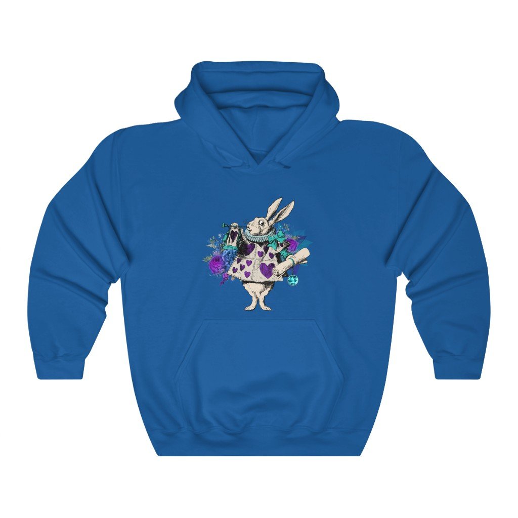Pullover Hoodies-Alice in Wonderland Gifts 25 Purple Series