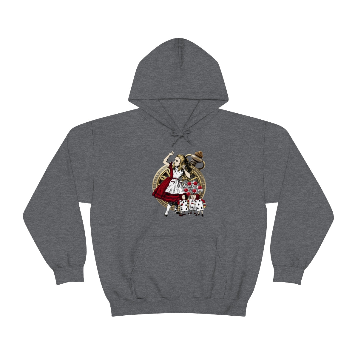 Pullover Hoodies-Alice in Wonderland Gifts 31 Red Series