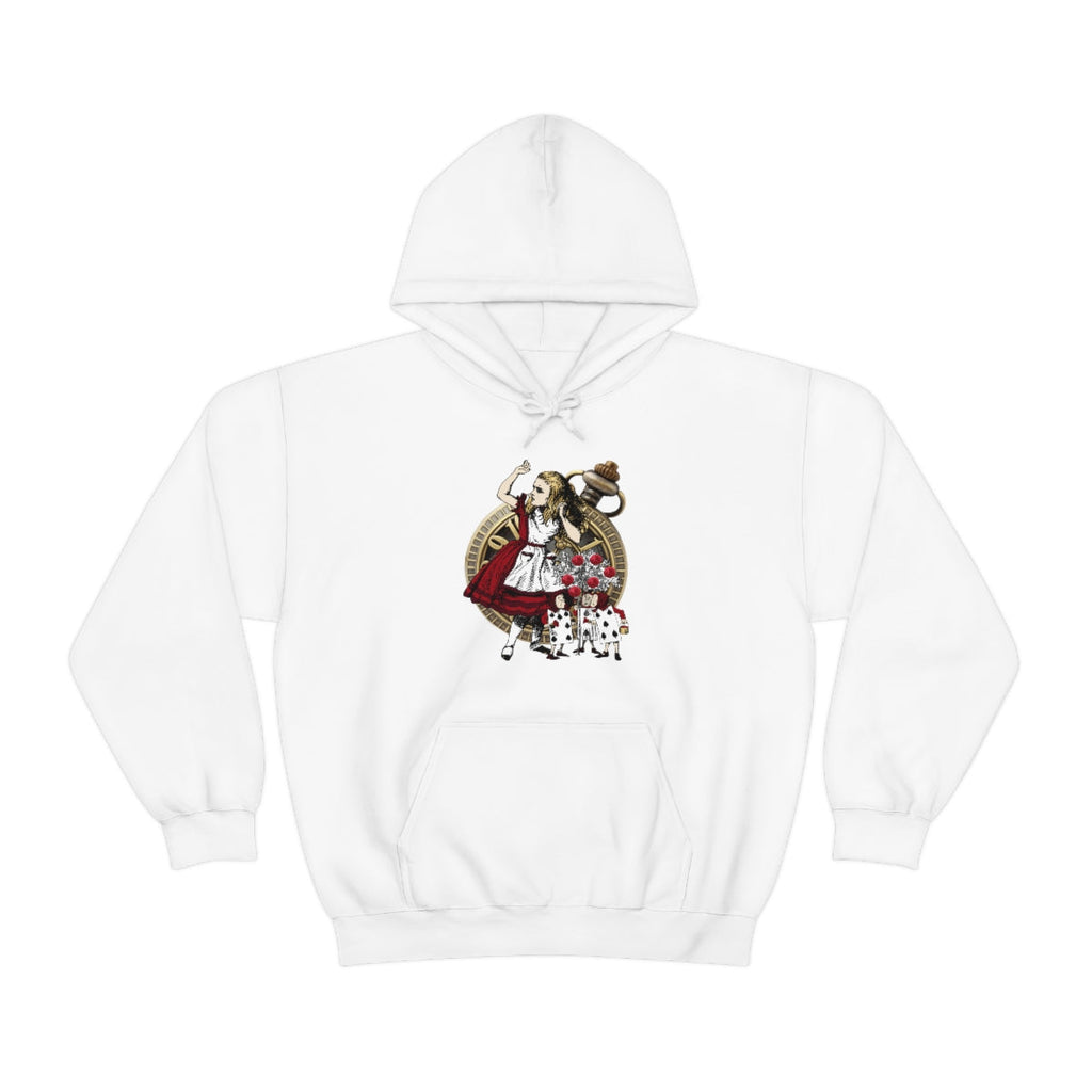 Pullover Hoodies-Alice in Wonderland Gifts 31 Red Series