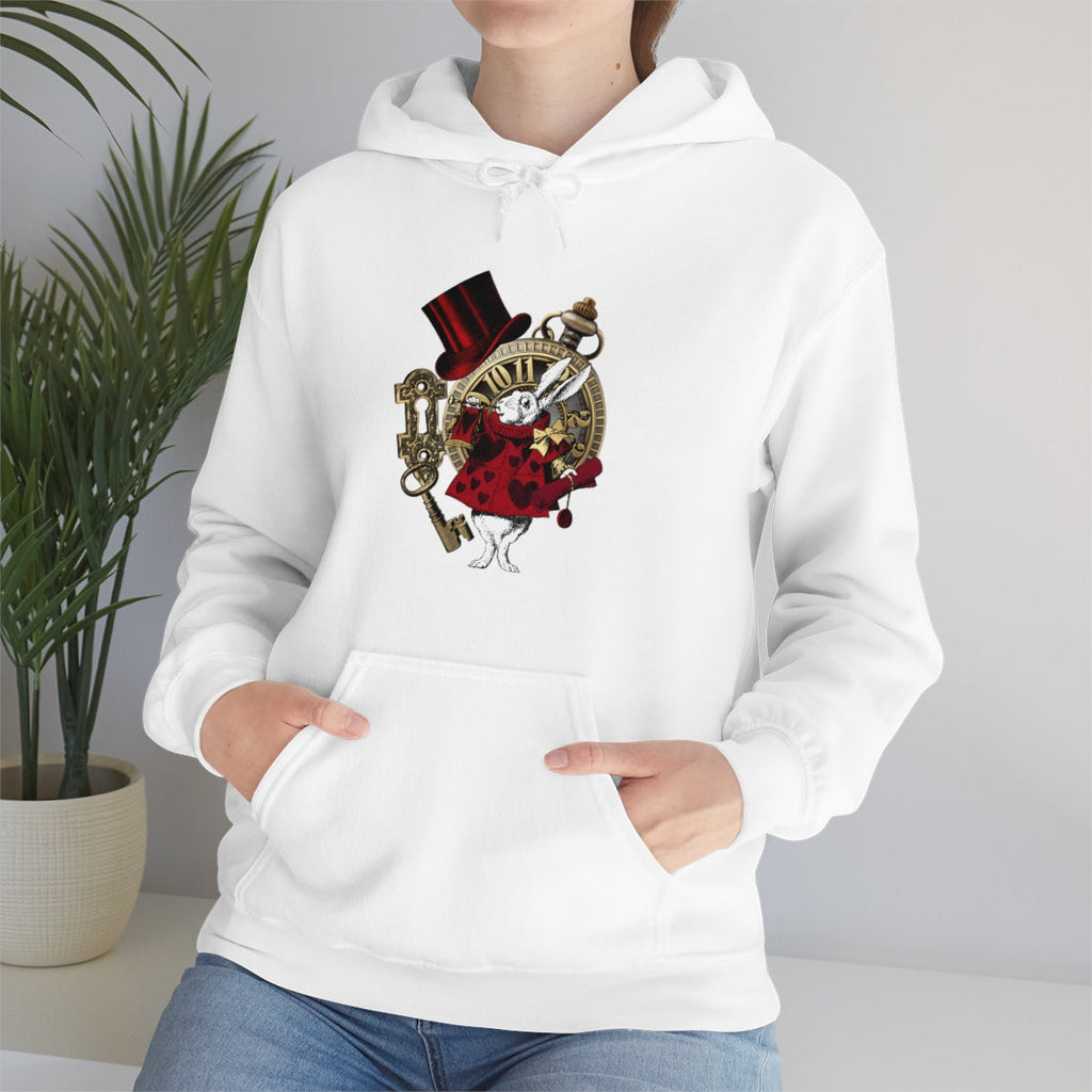 Pullover Hoodies-Alice in Wonderland Gifts 33 Red Series