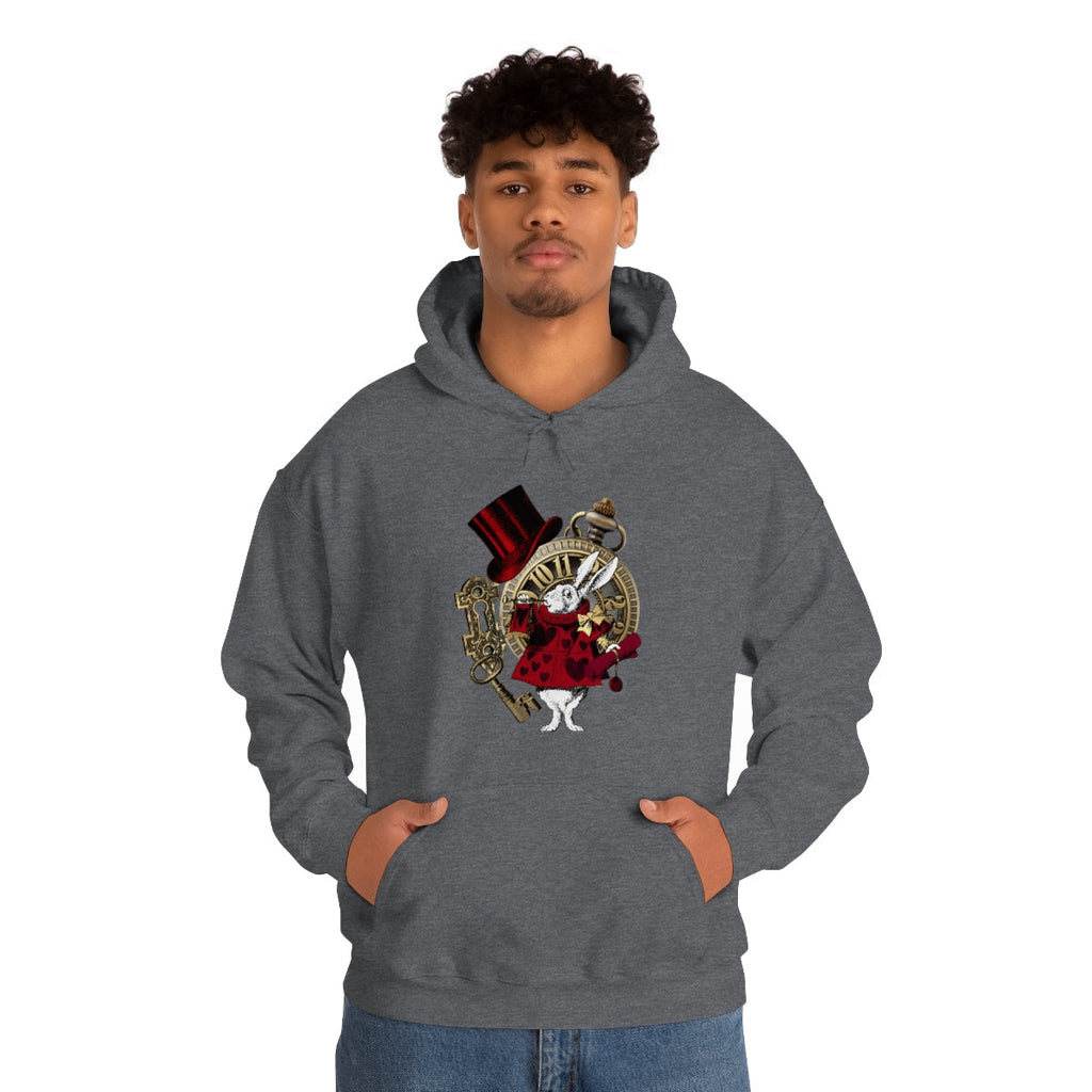 Pullover Hoodies-Alice in Wonderland Gifts 33 Red Series
