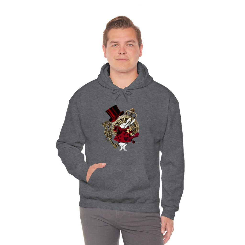 Pullover Hoodies-Alice in Wonderland Gifts 33 Red Series