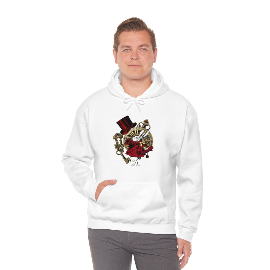 Pullover Hoodies-Alice in Wonderland Gifts 33 Red Series