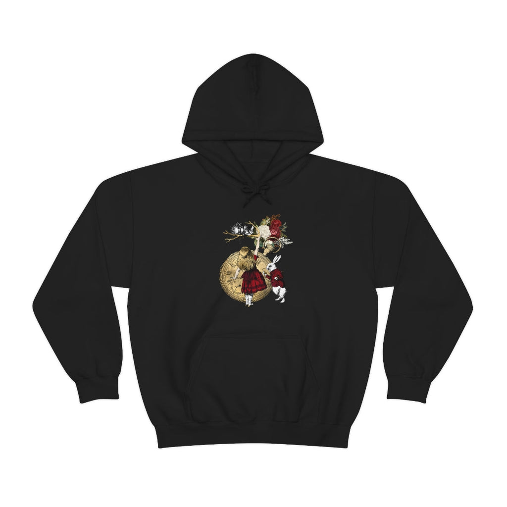 Pullover Hoodies-Alice in Wonderland Gifts 34 Red Series