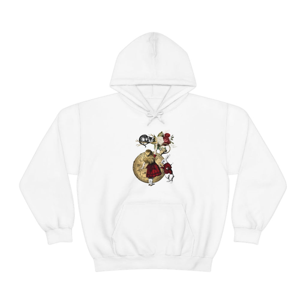 Pullover Hoodies-Alice in Wonderland Gifts 34 Red Series