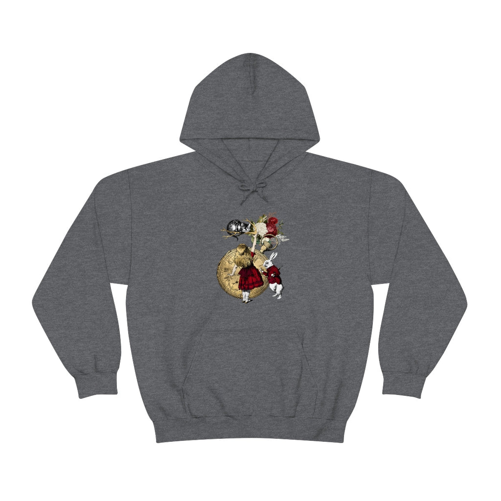 Pullover Hoodies-Alice in Wonderland Gifts 34 Red Series