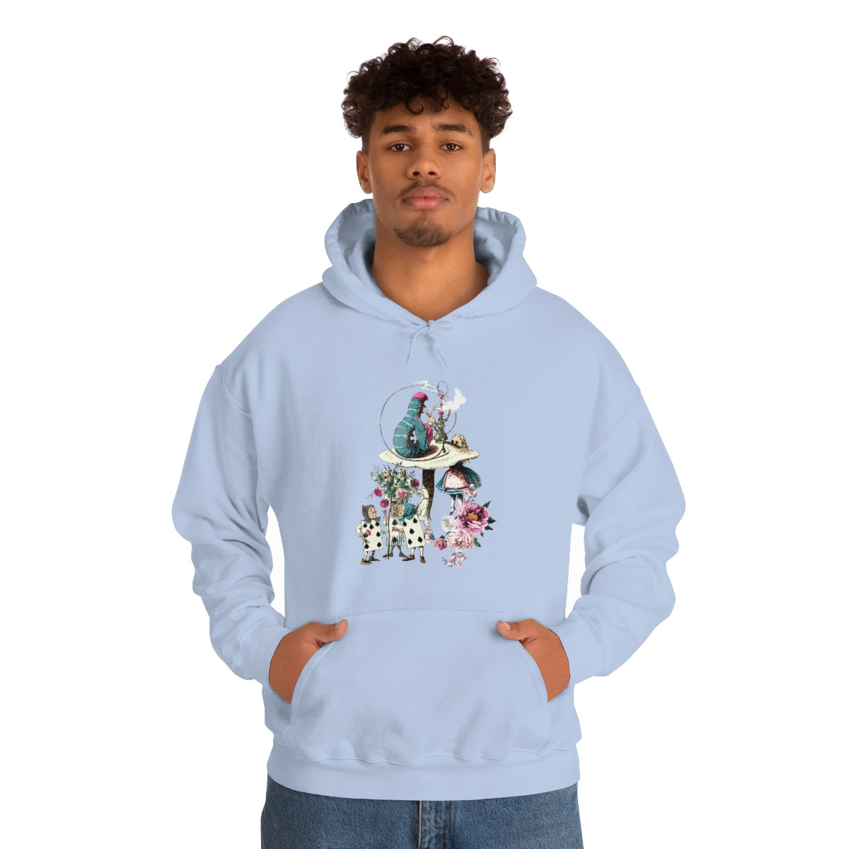 Pullover Hoodies-Alice in Wonderland Gifts 41 Colorful 