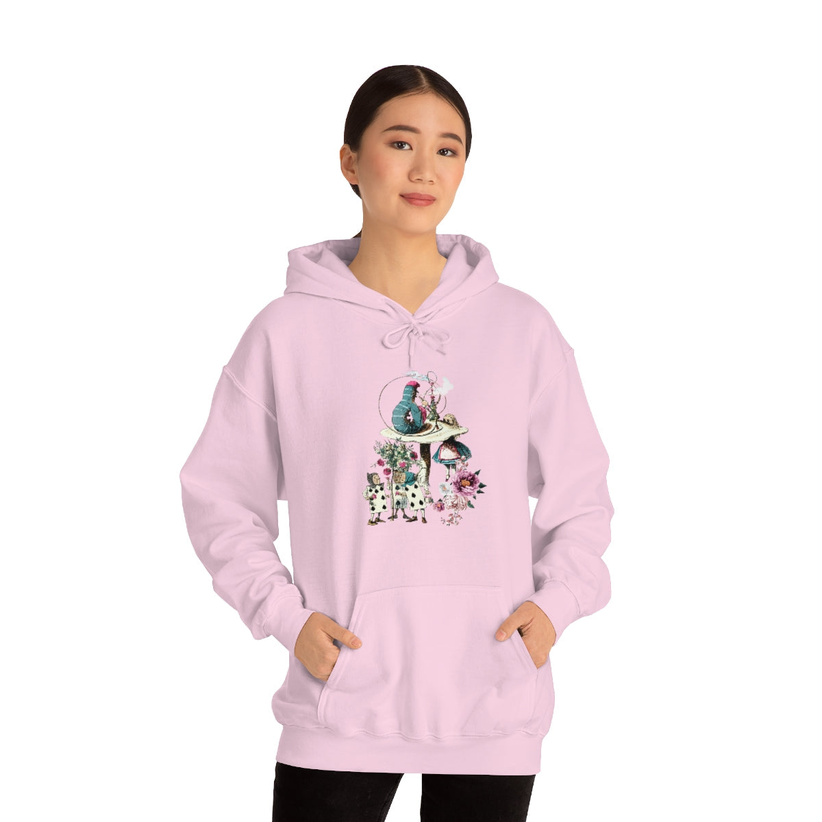 Pullover Hoodies-Alice in Wonderland Gifts 41 Colorful 