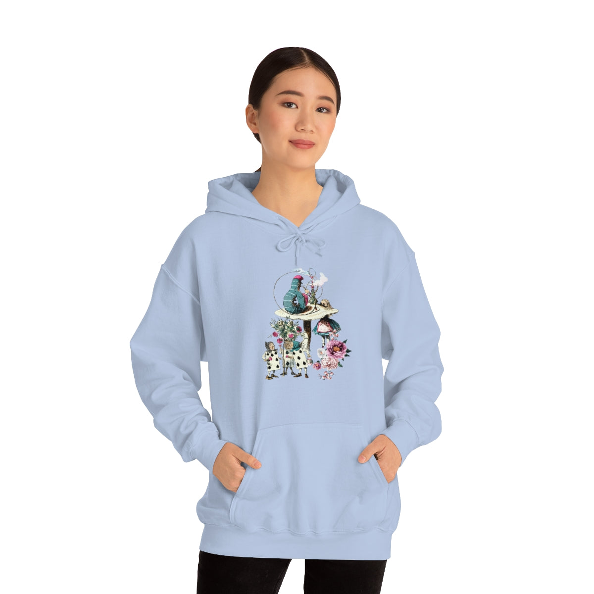 Pullover Hoodies-Alice in Wonderland Gifts 41 Colorful 