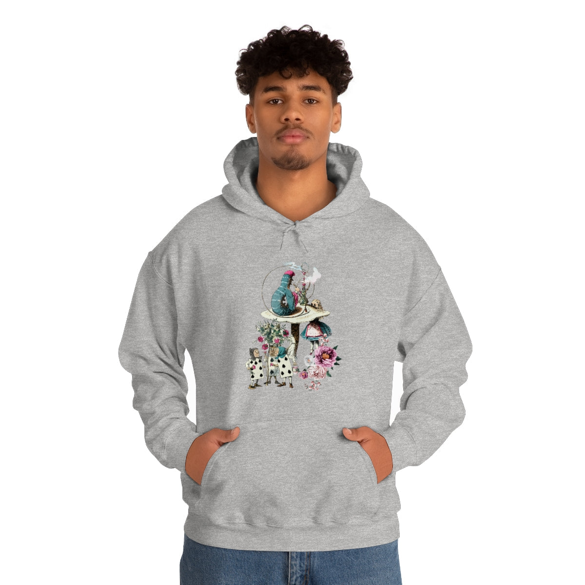 Pullover Hoodies-Alice in Wonderland Gifts 41 Colorful 