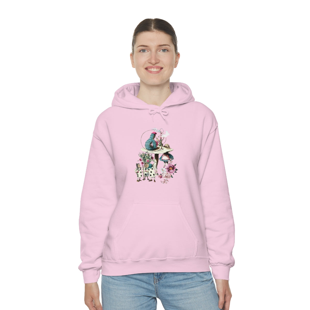 Pullover Hoodies-Alice in Wonderland Gifts 41 Colorful 