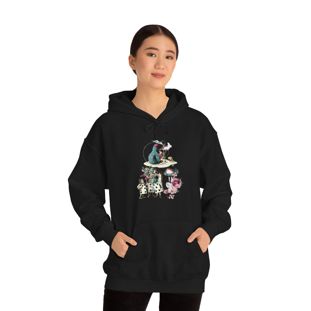 Pullover Hoodies-Alice in Wonderland Gifts 41 Colorful 