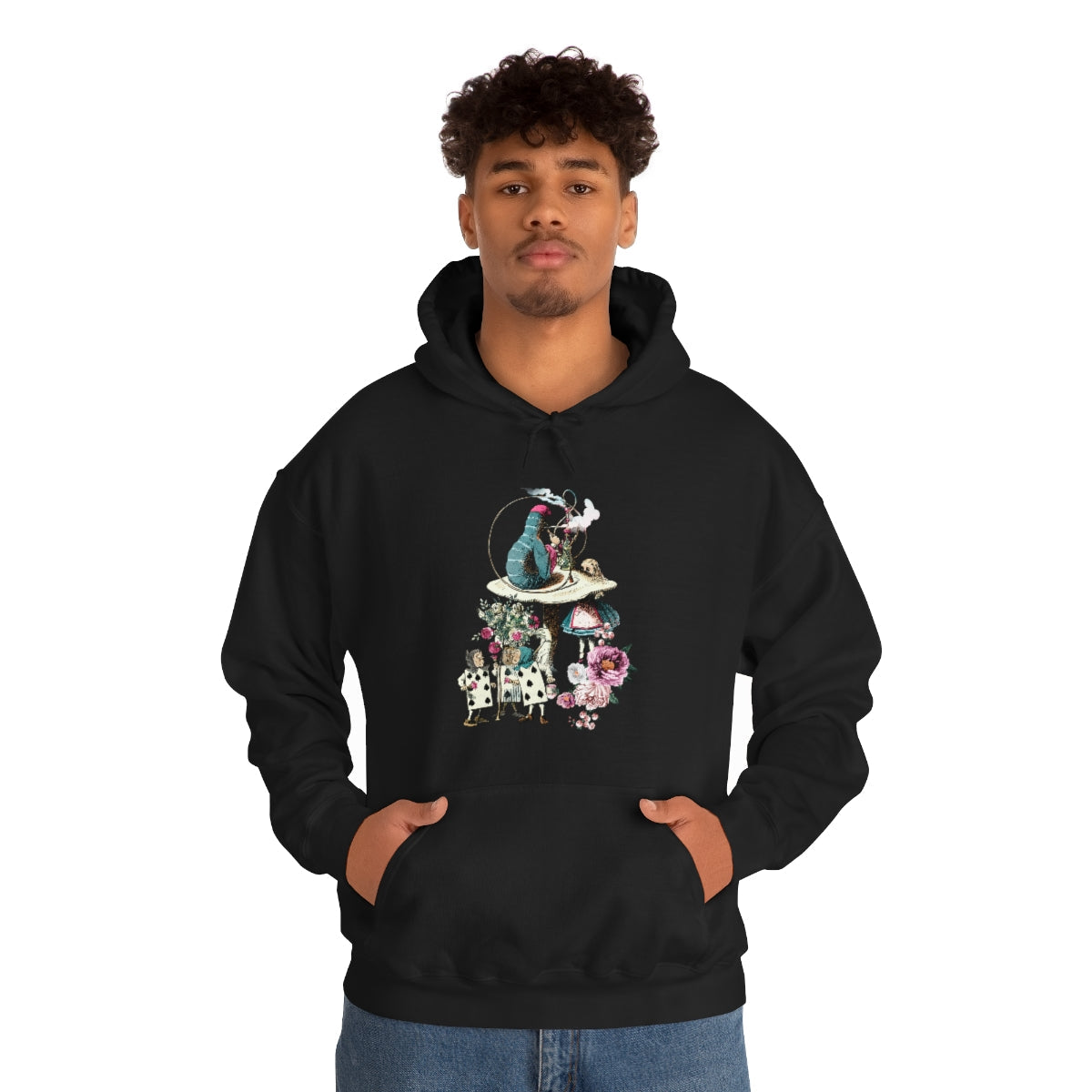 Pullover Hoodies-Alice in Wonderland Gifts 41 Colorful 