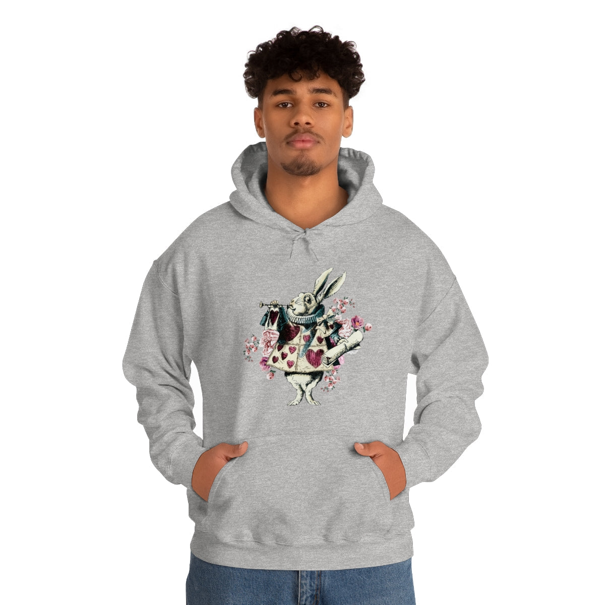 Pullover Hoodies-Alice in Wonderland Gifts 43 Colorful