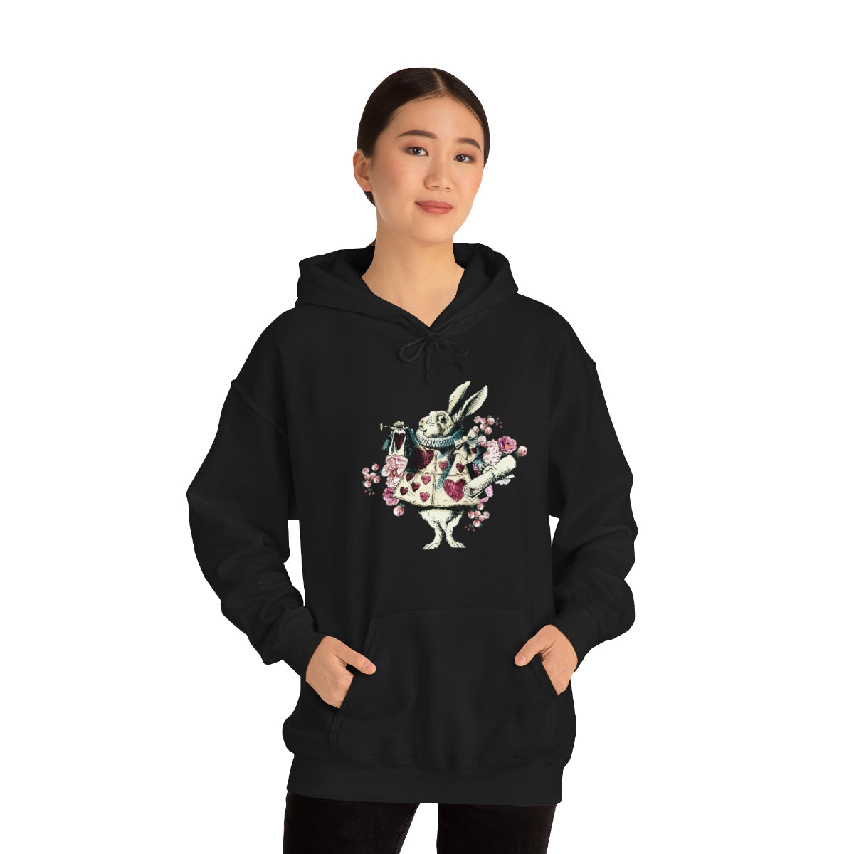 Pullover Hoodies-Alice in Wonderland Gifts 43 Colorful