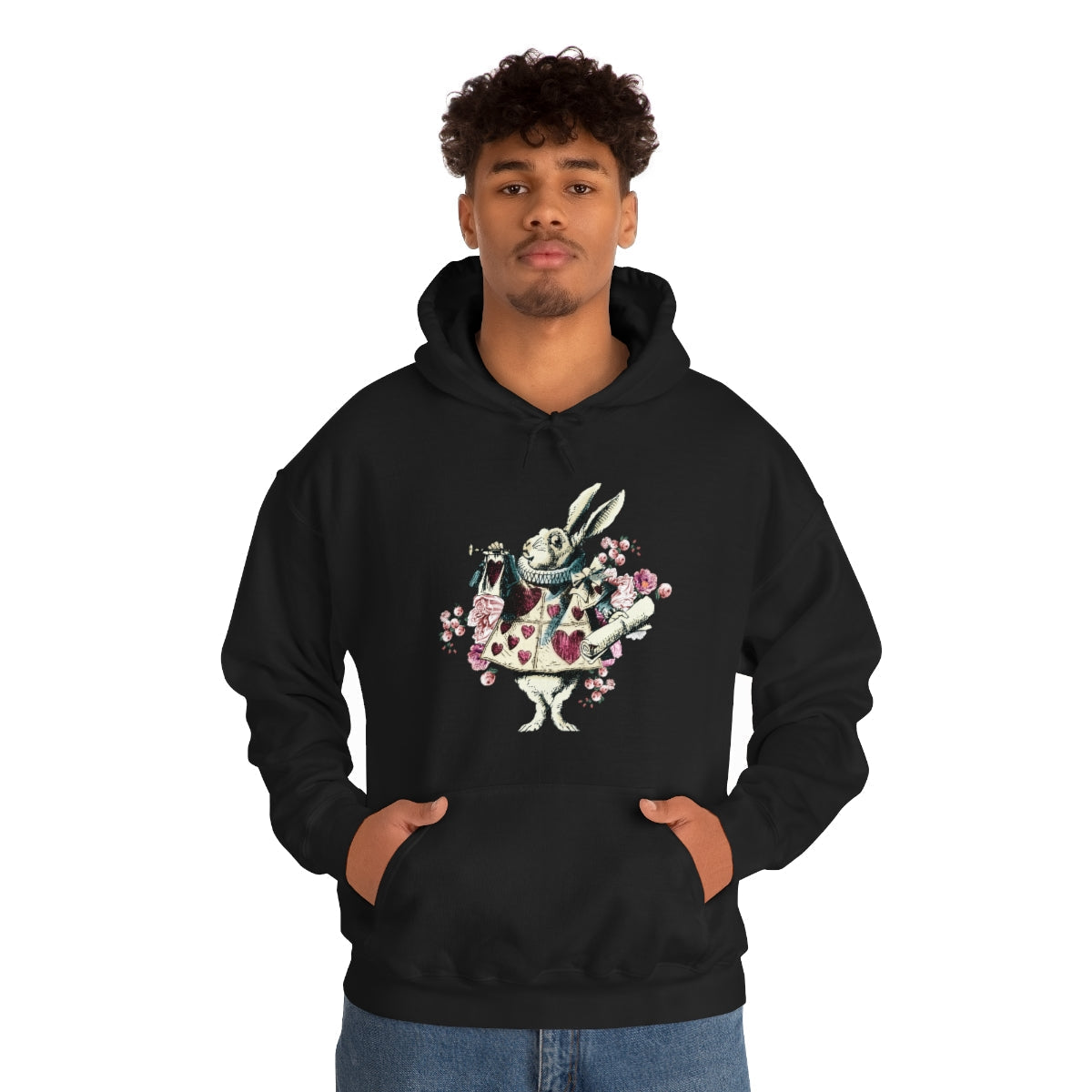 Pullover Hoodies-Alice in Wonderland Gifts 43 Colorful
