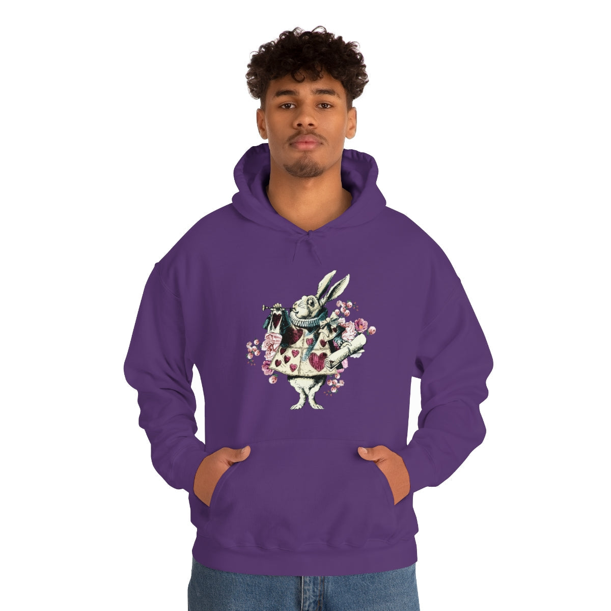 Pullover Hoodies-Alice in Wonderland Gifts 43 Colorful