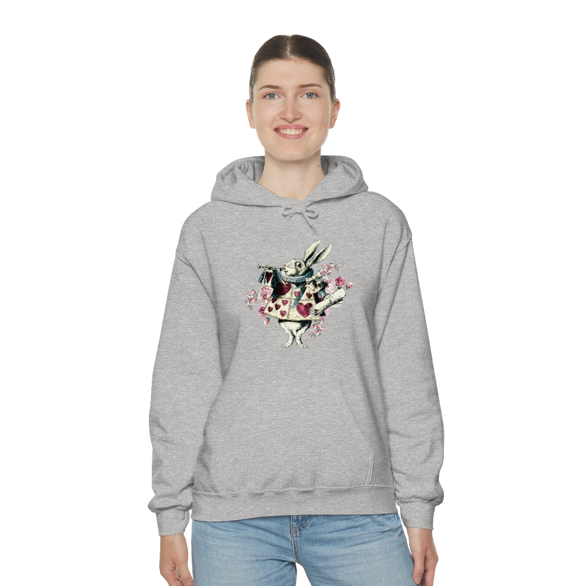Pullover Hoodies-Alice in Wonderland Gifts 43 Colorful