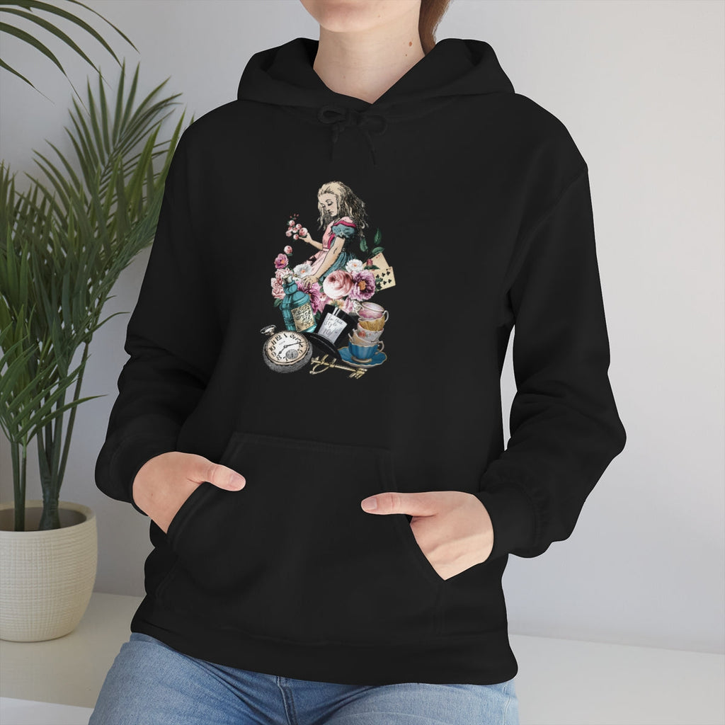 Pullover Hoodies-Alice in Wonderland Gifts 44 Colorful