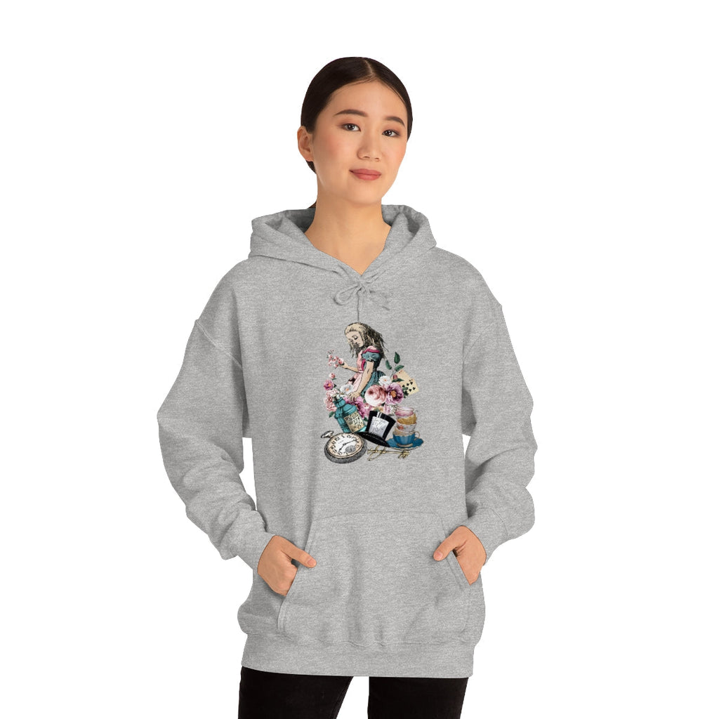 Pullover Hoodies-Alice in Wonderland Gifts 44 Colorful