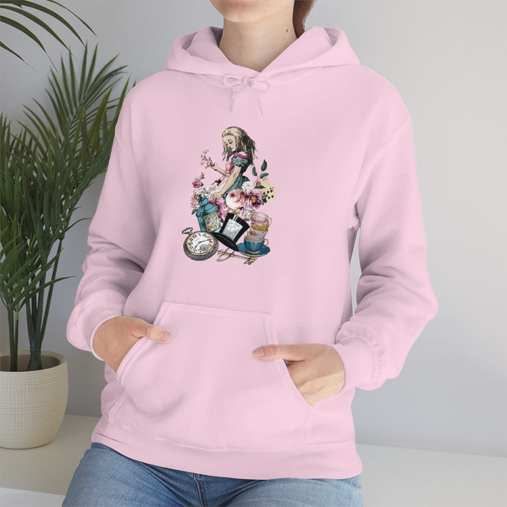 Pullover Hoodies-Alice in Wonderland Gifts 44 Colorful