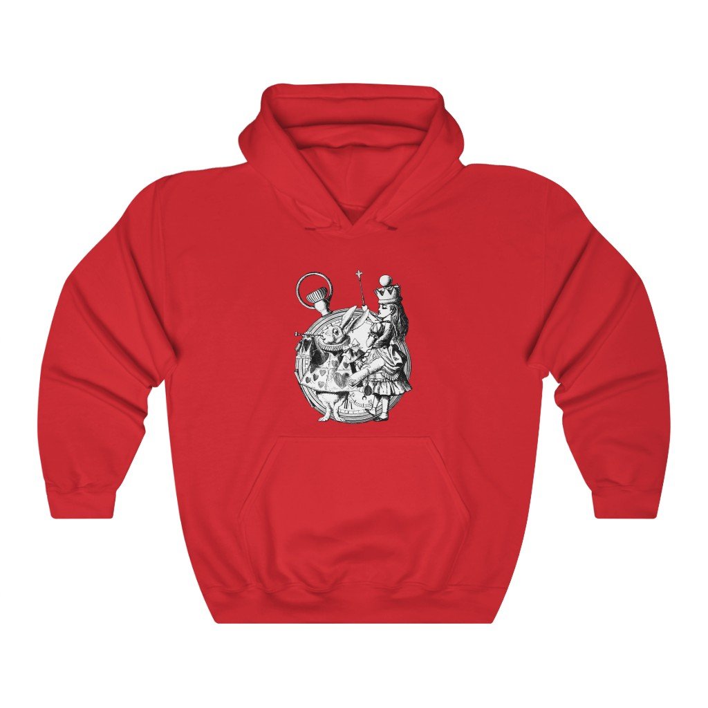 Pullover Hoodies-Alice in Wonderland Gifts 52 Classic Series