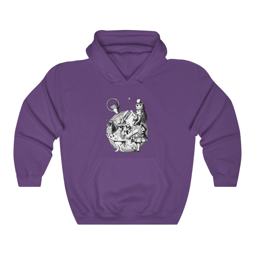 Pullover Hoodies-Alice in Wonderland Gifts 52 Classic Series