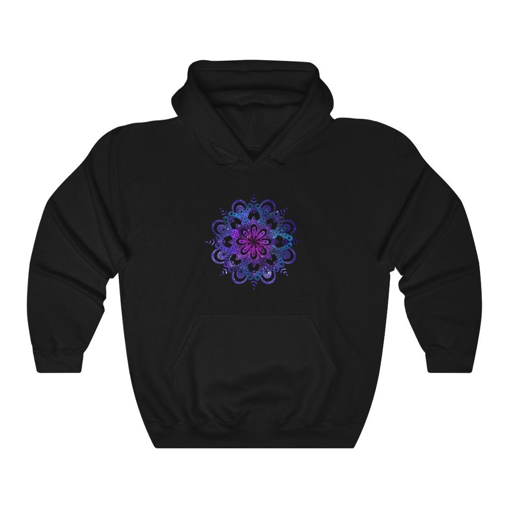Pullover Hoodies-Mandala 101 Galaxy | Printify