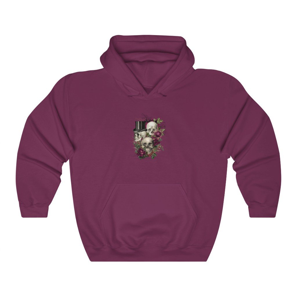 Pullover Hoodies-Skulls 105 | Printify