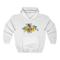 Pullover Hoodies-Vintage Flowers 101 | Printify
